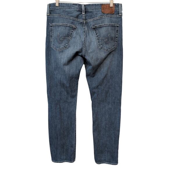 AG Adriano Goldschmied Protege Jeans Men Size 34x34* Medium Wash Straight Leg - Picture 2 of 12